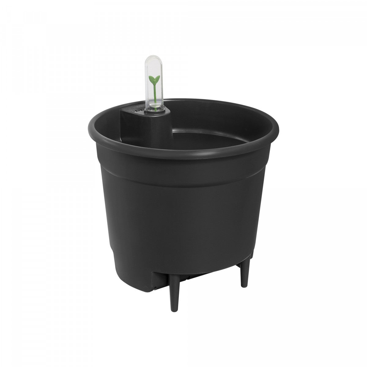 17cm self-watering insert liv black