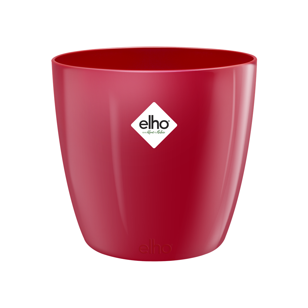 30cm BRUSSELS DIAMOND ROUND LOVELY RED