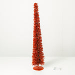Christmas tree red glitter - 70 height - 1pcs